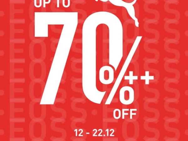 PUMA END OF SEASON SALE - UP TO 70%++