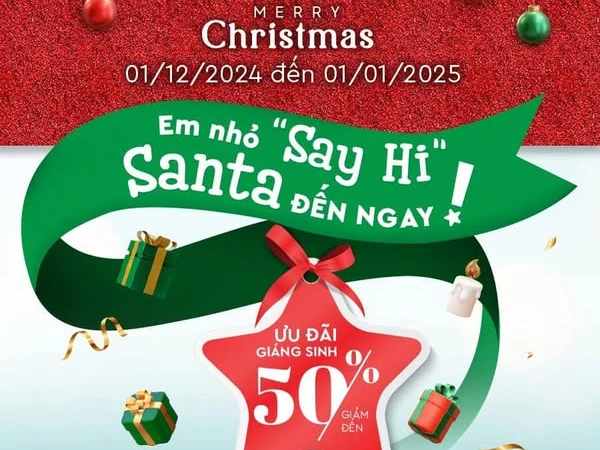 MYKINGDOM - EM NHỎ “SAY HI”, SANTA ĐẾN NGAY! - Giảm đến 50%