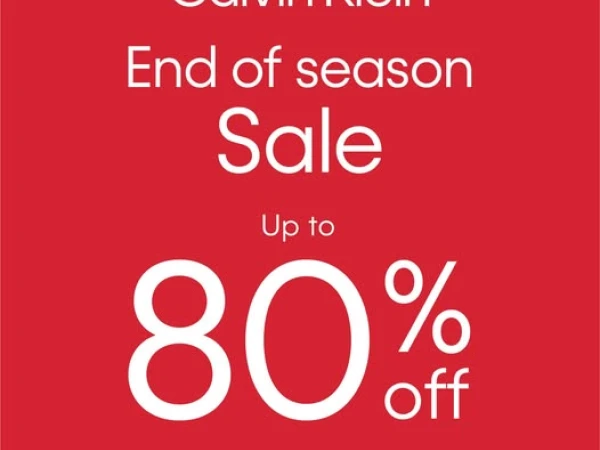 CALVIN KLEIN | END OF SEASON SALE UP TO 80%