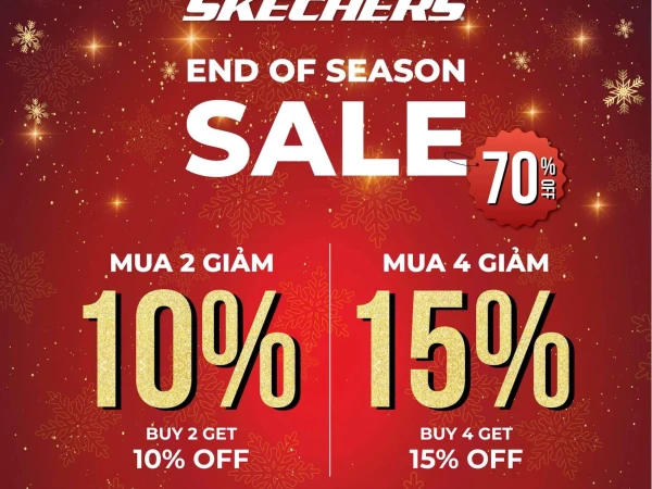 SKECHERS VINCOM XUÂN KHANH SALE ĐẾN 70%