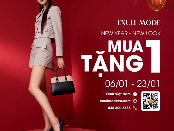 Sắm tết với ưu đãi ngập tràn cùng Exull Mode