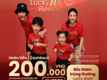 LUCKY TẾT REWARDS - ĐÓN LỘC ĐẦU NĂM