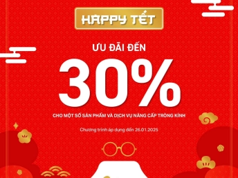 MẮT KÍNH NHẬT BẢN OWNDAYS | HAPPY TẾT - RINH “LỘC” ĐẦU NĂM VỚI ƯU ĐÃI LÊN ĐẾN 30% 🎉