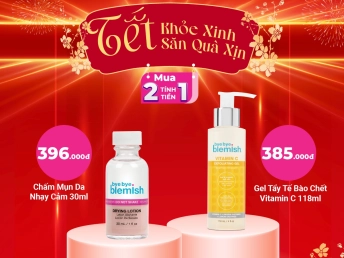 🌟 MEDICARE | MUA 2 TÍNH 1 – CHĂM DA ĐÓN TẾT CÙNG BYE BYE BLEMISH!