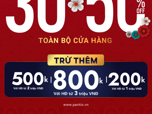 NOW IN SHOWROOM | Mua Sắm Thả Ga Với Ưu Đãi Khủng Chỉ Có Tại Pantio Showroom!