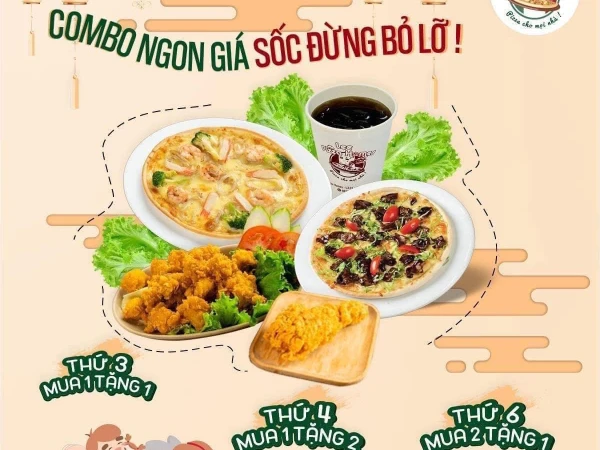 ƯU ĐÃI HÀNG TUẦN - GIÁ HỜI CHỈ CÓ TẠI PIZZA HOMES