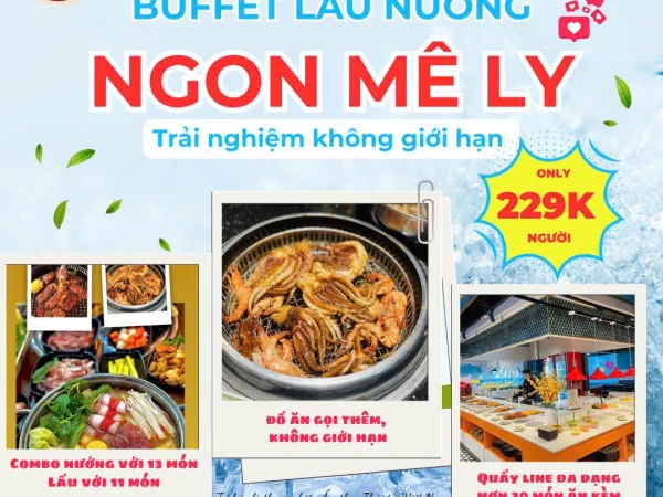 CHỦ NHẬT CUỐI TUẦN – ĂN THẢ GA, KHÔNG GIỚI HẠN TẠI KOK YUMMY