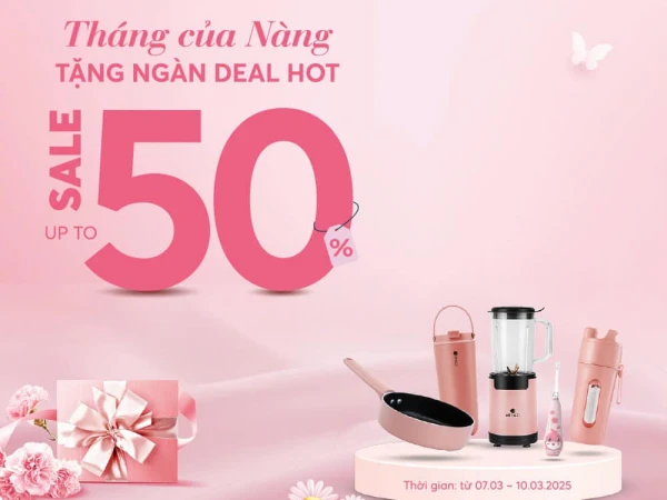 [Smart City] THÁNG CỦA NÀNG, TẶNG NGÀN DEAL HOT