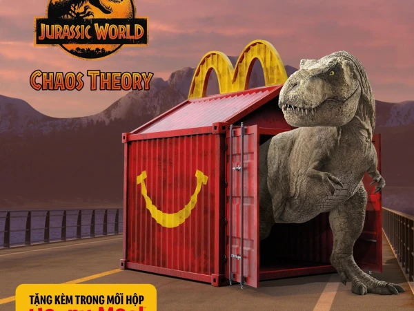 HAPPY MEAL x JURASSIC WORLD: TIẾNG GẦM ĐÃ VANG - CUỘC PHIÊU LƯU