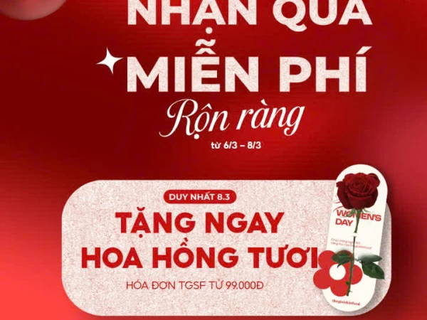 THÁNG CỦA NÀNG - RỘN RÀNG NHẬN QUÀ MIỄN PHÍ!!!
