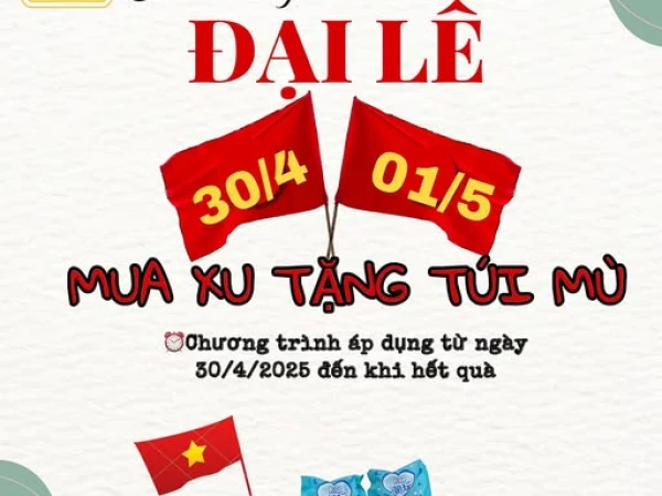 𝑪𝑯𝑨̀𝑶 𝑴𝑼̛̀𝑵𝑮 Đ𝑨̣𝑰 𝑳𝑬̂̃ 30/4 -1/5