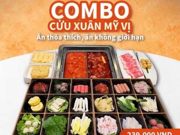 HAIDILAO ƯU ĐÃI CỰC CHẤT - COMBO LẨU ĂN KHÔNG GIỚI HẠN CHỈ 239K!