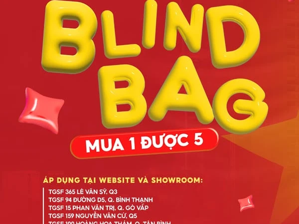 CHÍNH THỨC MỞ BÁN BLIND BAG ĐẠI LỄ