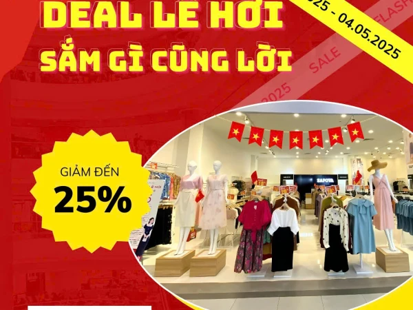 𝐒𝐀𝐏𝐎𝐕𝐀 𝐃𝐄𝐀𝐋 𝐋𝐄̂̃ 𝐇𝐎̛̀𝐈 – 𝐑𝐔̛̣𝐂 𝐑𝐎̛̃ 𝐌𝐔̀𝐀 𝟑𝟎/𝟎𝟒
