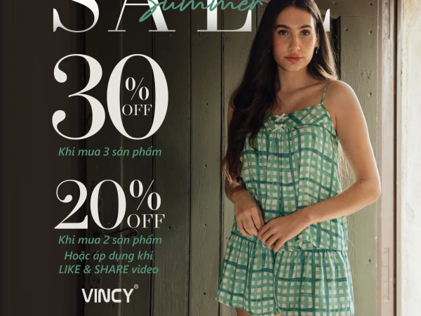 VINCY_HÈ RỰC RỠ, DEAL XỊN HẾT CỠ!