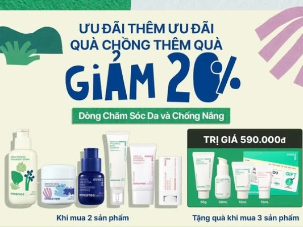 INNISFREE_HAPPY INNI DAY – YÊU CHÌLL LÀN DA, NHẬN QUÀ CỰC ĐÃ!