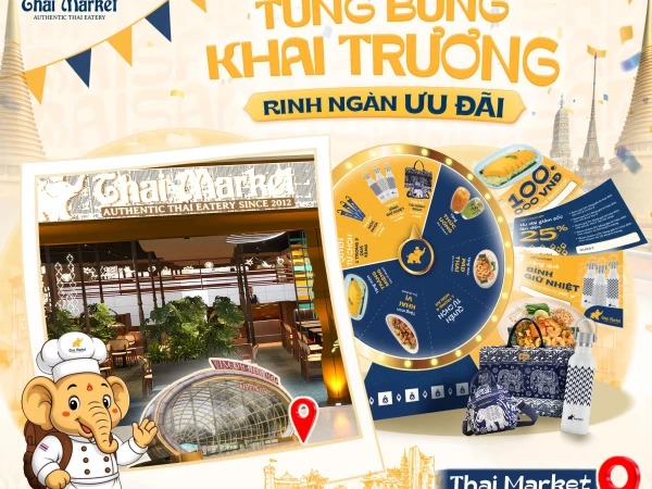 CHÀO VINCOM SMART CITY HÀ NỘI, THAI MARKET ĐÃ SẴN SÀNG!!!