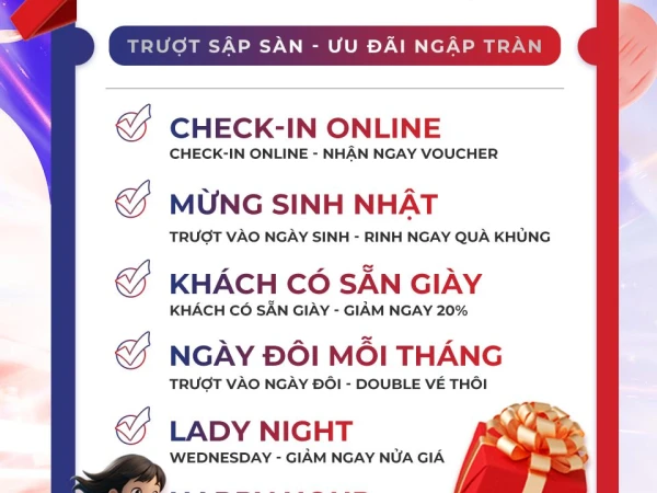 SIÊU ƯU ĐÃI TẠI SÂN TRƯỢT PATIN ROLLER VINCOM HẬU GIANG
