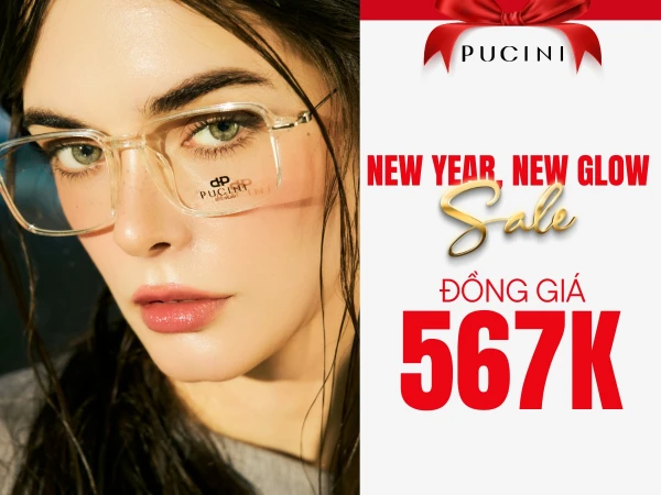 KÍNH THỜI TRANG PUCINI – SALE ĐỒNG GIÁ 567K