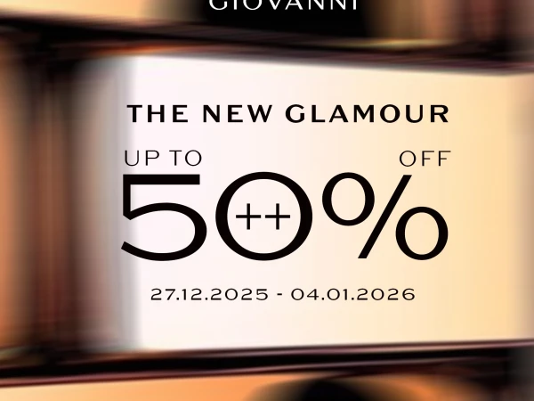 Giovanni khởi đầu năm mới với ưu đãi giảm giá lên tới 50%++ phụ kiện nữ