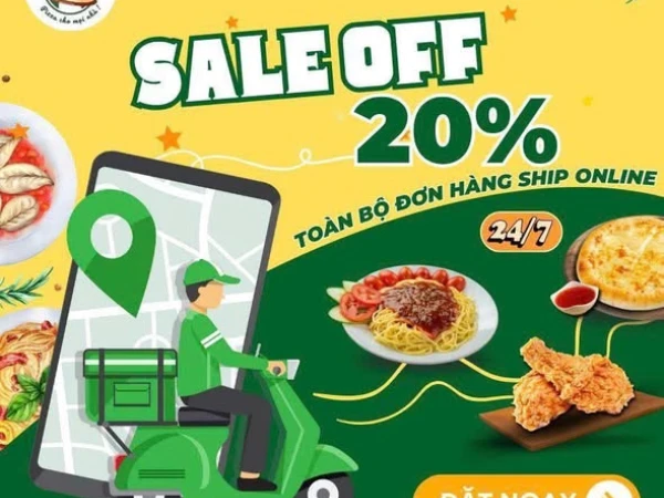 GIẢM 20% CHO MỌI ĐƠN ONLINE – CHỈ TRONG THÁNG NÀY!