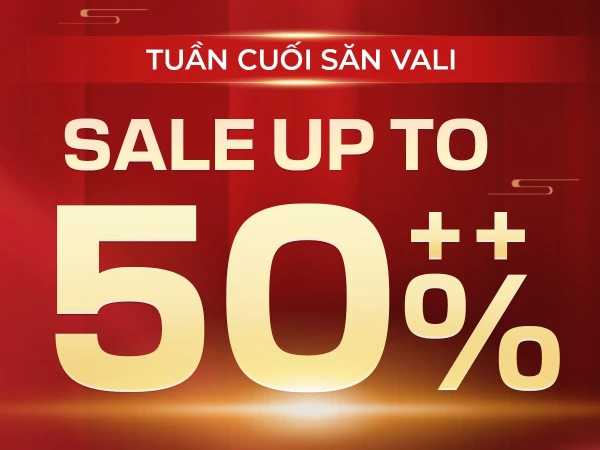 TUẦN CUỐI SĂN VALI SAKOS – SẴN SÀNG KHỞI HÀNH | GIÁ CHỈ TỪ 𝟗𝟗𝟗𝐊