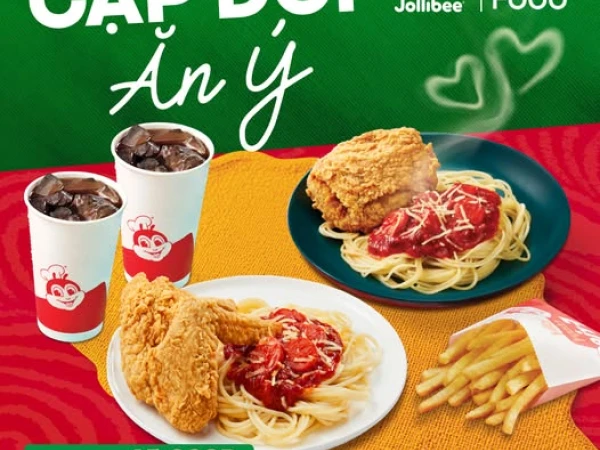Vui Giòn Rụm cùng Jollibee trên GrabFood