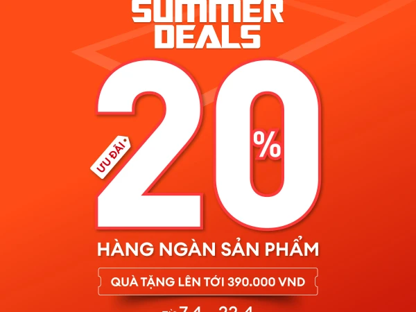 🔥 LI-NING SUMMER DEALS: GIẢM 20% + TẶNG QUÀ TỚI 390K 🔥
