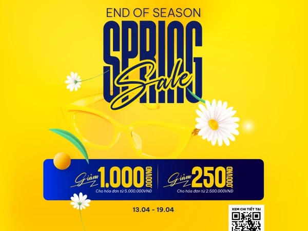 END OF SEASON SPRING SALE – DEAL CUỐI MÙA CỰC HỜI