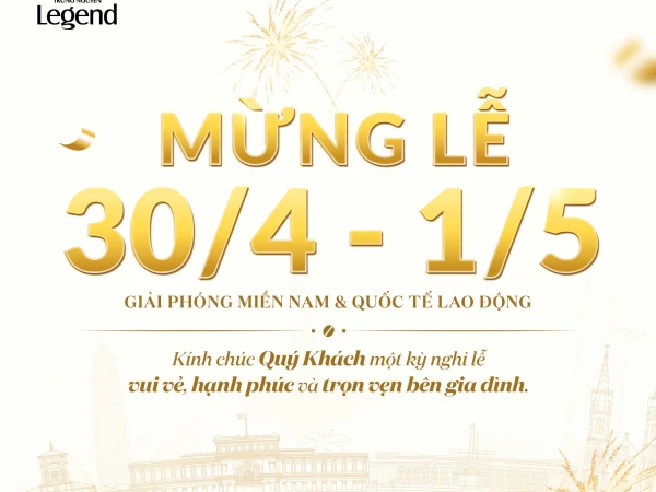MỪNG ĐẠI LỄ 30/4 - 01/05