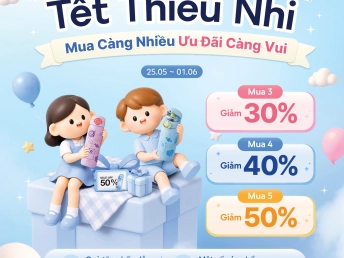TẾT THIẾU NHI - Mua càng nhiều ưu đãi càng lớn