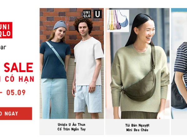 UNIQLO SUMMER SALE - RỘN RÀNG MUA SẮM DỊP LỄ CÙNG KHUYẾN MÃI CÓ HẠN