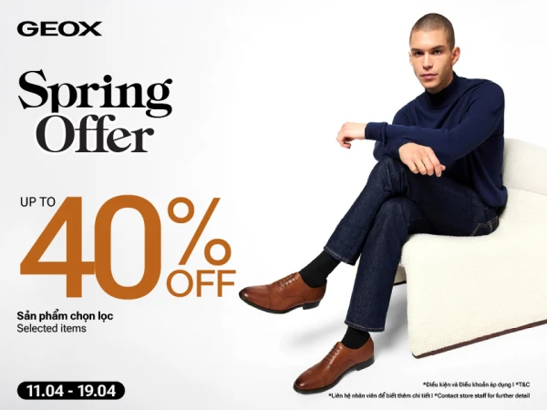 GEOX | SPRING OFFER 🌿