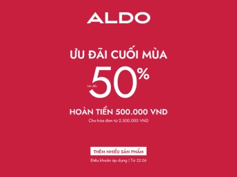 ALDO | ƯU ĐÃI CUỐI MÙA ĐẾN 50% - GIÁ CHỈ TỪ 99K