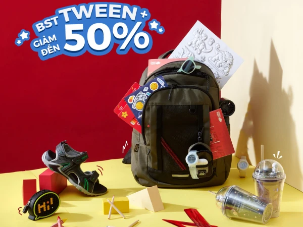 GIẢM ĐẾN 50% BA LÔ PHỤ KIỆN CHO TWEEN, TEEN