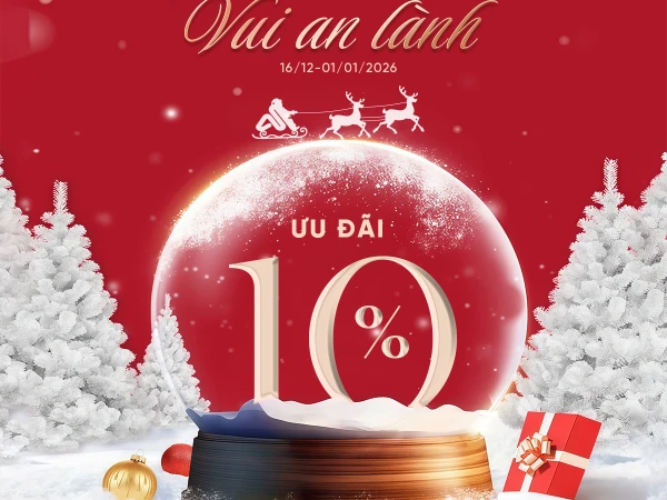 ĐÓN GIÁNG SINH VUI AN LÀNH TỪ AN PHƯỚC - PIERRE CARDIN