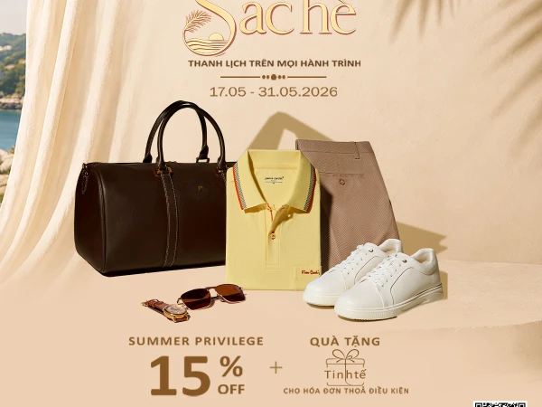 ☀️ SẮC HÈ – THANH LỊCH TRÊN MỌI HÀNH TRÌNH