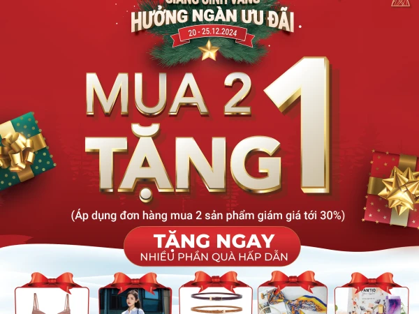 PANTIO - VINCOM HÀ TĨNH - GIÁNG SINH VÀNG, HƯỞNG NGÀN ƯU ĐÃI