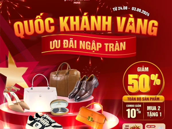 PIERRE CARDIN: QUỐC KHÁNH VÀNG - NGẬP TRÀN ƯU ĐÃI️