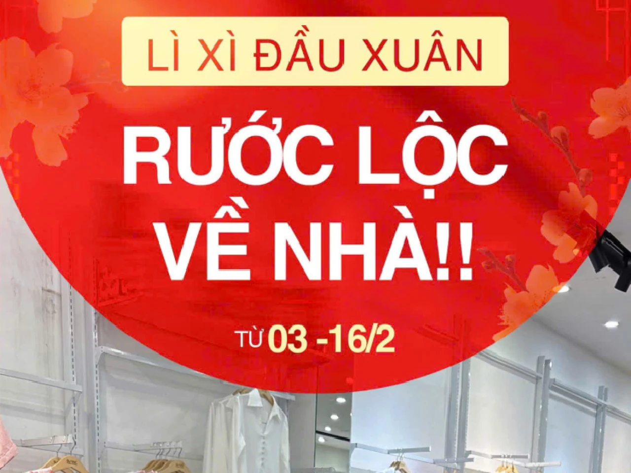 GUMAC_ĐÓN XUÂN NĂM MỚI - RƯỚC LỘC VỀ NHÀ, GHÉ GUMAC NGAY!!!