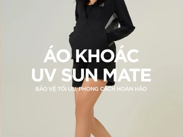 COUPLE TX - ÁO KHOÁC UV SUN MATE - BẢO VỆ TỐI ƯU, PHONG CÁCH HOÀN HẢO