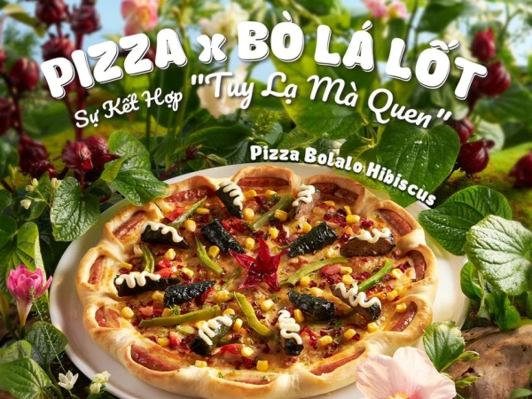The Pizza Company | Pizza X Bò lá lốt - Sự kết hợp “Tuy lạ mà quen”