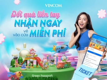 ĐỔI QUÀ LIỀN TAY, NHẬN NGAY VÉ VÀO CỬA MIỄN PHÍ “PHÁ ĐẢO” VUI VUI LAND