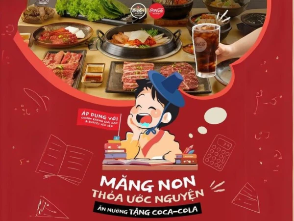 MĂNG NON THOẢ ƯỚC NGUYỆN, UỐNG COCA THẢ GA CÓ GOGI MỜI!