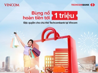 VINCOM x TECHCOMBANK KHÔNG NÓI: “HOÀN TIỀN”