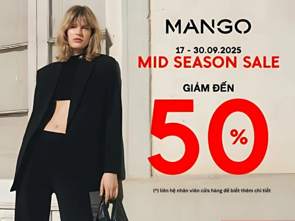 MANGO MID SEASON SALE - UP TO 50%
