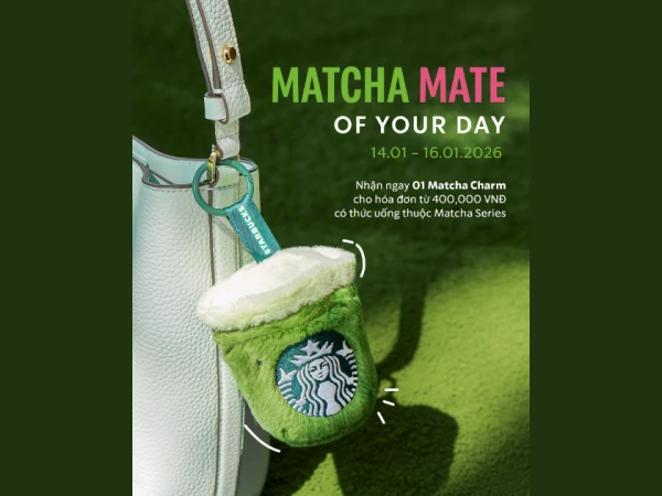 Starbucks Vietnam | Love is a gift - I love you so Matcha