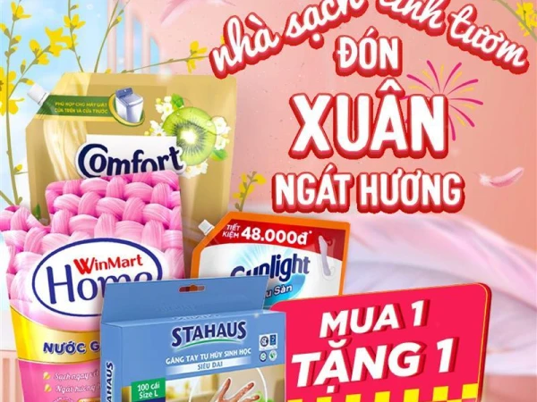 NHÀ SẠCH TINH TƯƠM, ĐÓN XUÂN NGÁT HƯƠNG