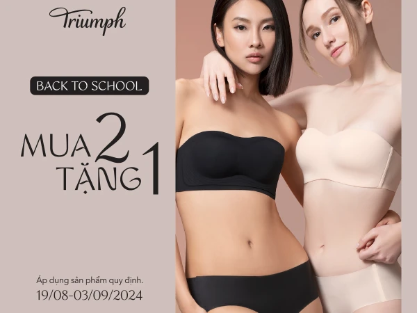 TRIUMPH | ĐÓN CHÀO NĂM HỌC MỚI - RỘN RÀNG ƯU ĐÃI