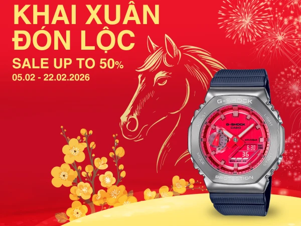 KHAI XUÂN NHẸ VÍ VỚI ƯU ĐÃI ĐẾN 50%